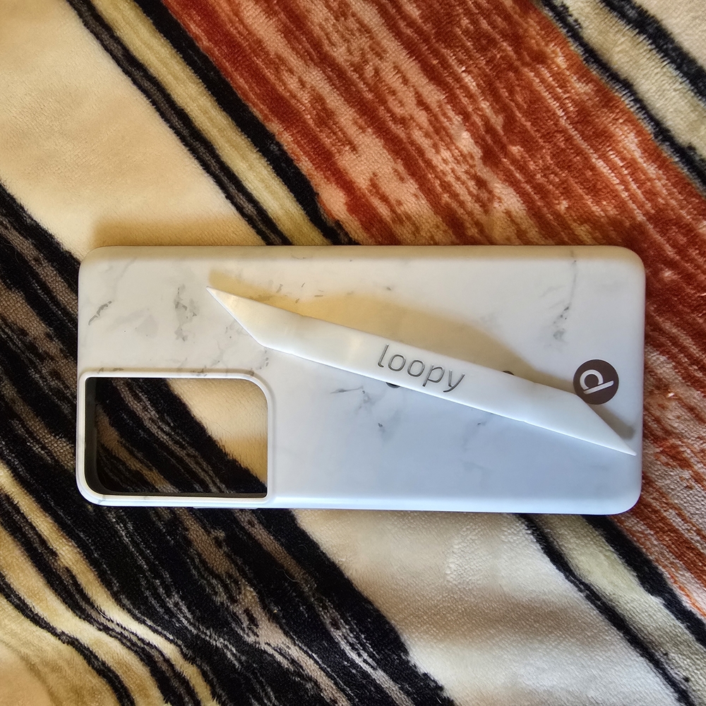 Loopy Case White Marble Phone Case